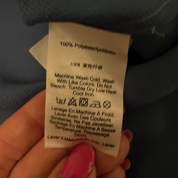 DKNY women’s blue long sleeve blouse - Picture 7 of 10